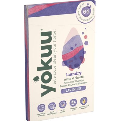 Laundry sheets (32 sheets) - Lavender