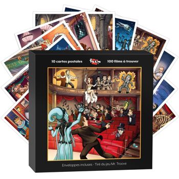 100 Films à Trouver - Coffret de 10 Cartes Postales & Enveloppes 6