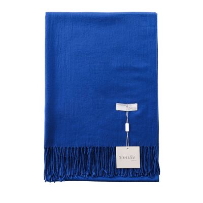 Pashmina sjaal kobaltblauw