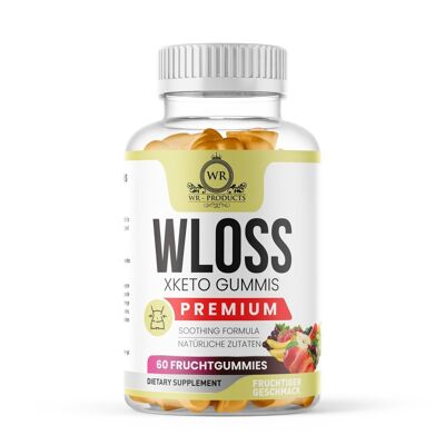 W-LOSS FRUCHTGUMMIS | Nahrungsergänzungsmittel 