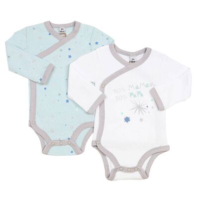 Lot de 2 body ml 50%maman et