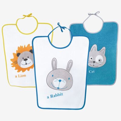 Set of 3 maternal bibs