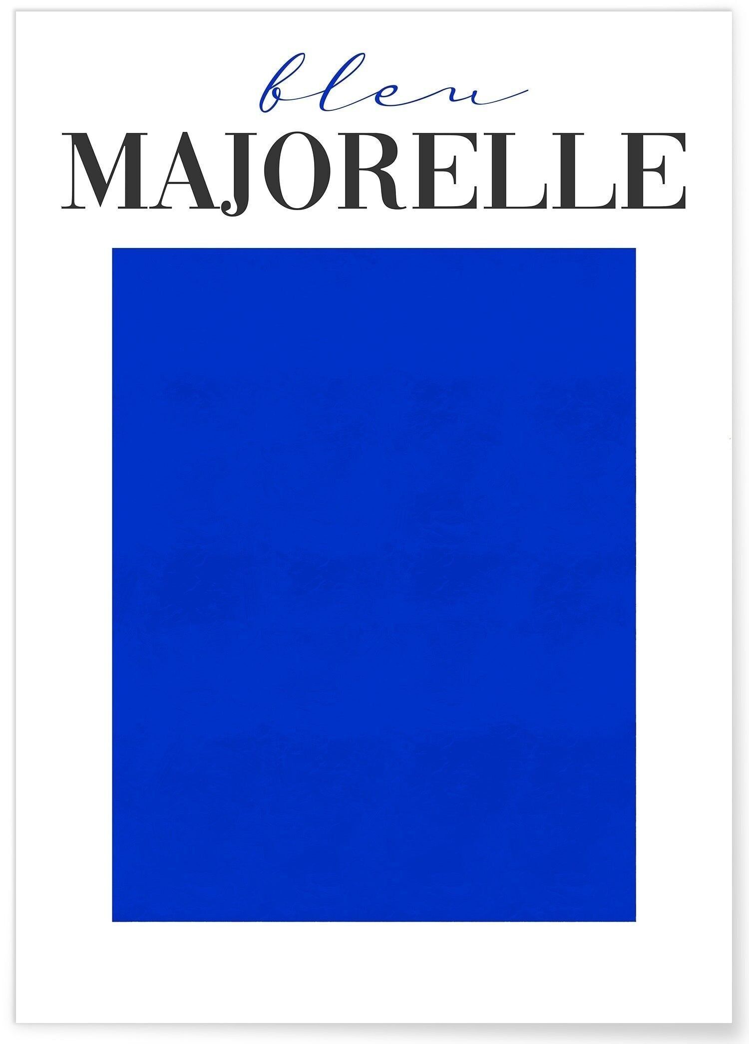 Manifesto blu di Majorelle