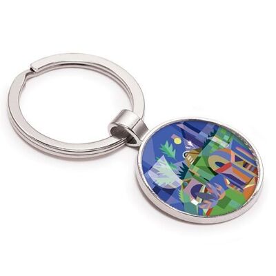 Silver key ring - Klee