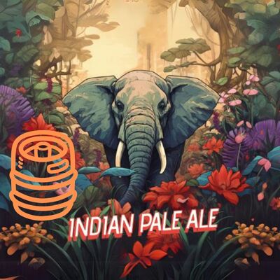 Indisches Pale Ale, 7 %/Vol. 30L Doliumkopf A