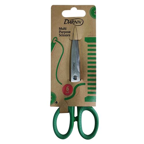 6.5" GENERAL PURPOSE SCISSORS, Multi Purpose Scissors, Everyday Use Scissors, Comfort Grip Scissors, Non Slip General Scissor, Household Crafting Sewing Office Kitchen Scissors