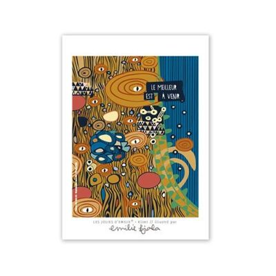 Affichette Déco Klimt