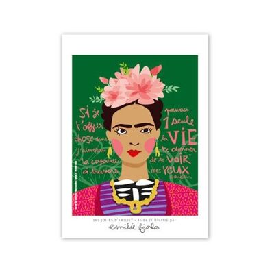 Póster Decorativo - Frida