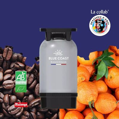 Barile di Birra Artigianale - Caffè Acido/Mandarino - 30 L - 4,9% - Testa S