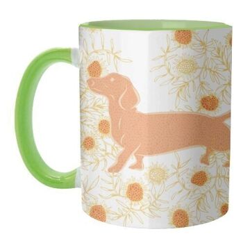 TASSES, CHIEN SAUCISSE GAVANT PAR MICHELLE WALKER 40