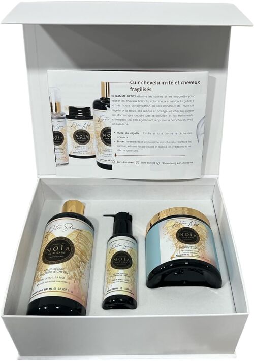 Coffret cadeau Trio Detox