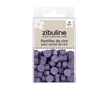 Pastilles de cire à cacheter - Violet clair nacré 2