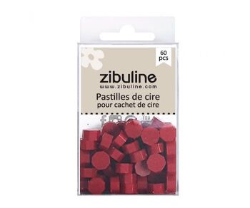 Pastilles de cire à cacheter - Rouge foncé 2