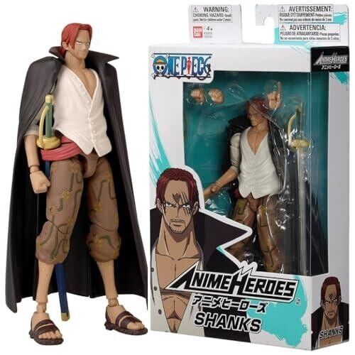 Bandai - Anime Heroes - One Piece - Shanks Figura 17 cm - Rif: 36935