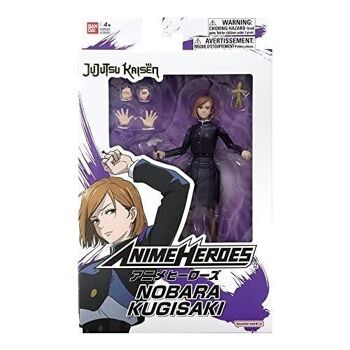 Bandai - Anime Heroes - Jujutsu Kaisen - Figurine Nobara  Kugisaki 17 cm - Réf :  36985  2