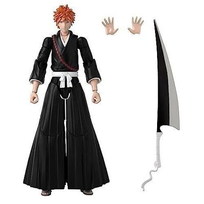 Bandai - Anime Heroes - Bleach - Figurine Ichigo Kurosaki  17 cm - Réf : 36971 