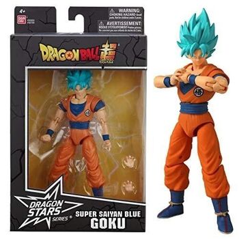 Bandai - Dragon Ball Super - Figurine Dragon Stars  17 cm- Super Saiyan Blue Goku - Réf : 36780 1