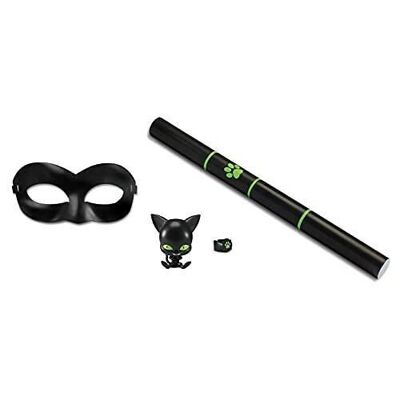 Bandai - Miraculous Ladybug - Set de Transformation - Chat Noir - Déguisement Miraculous et Accessoires de super-héros - Réf :  P50603