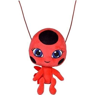 Bandai – Miraculous Ladybug – Weicher Plüsch 15 cm – Tikki – Ref: P50691