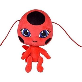 Bandai - Miraculous Ladybug - Peluche toute douce 15 cm - Tikki - Réf : P50691 2