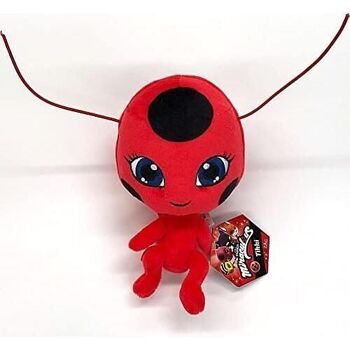 Bandai - Miraculous Ladybug - Peluche toute douce 15 cm - Tikki - Réf : P50691 3