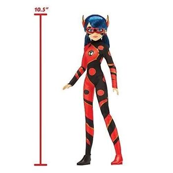 Bandai - Miraculous Ladybug - Dragon Bug - Poupée mannequin articulée 26 cm - Poupée de super-héros - Réf : P50010 3