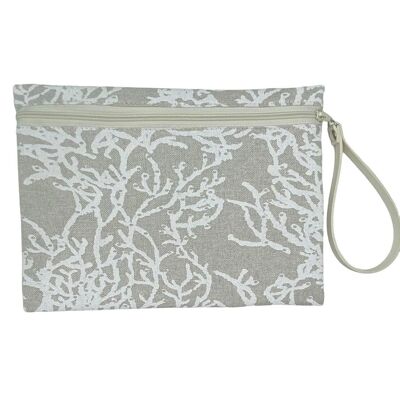 Pouch L, “Caledonia” white