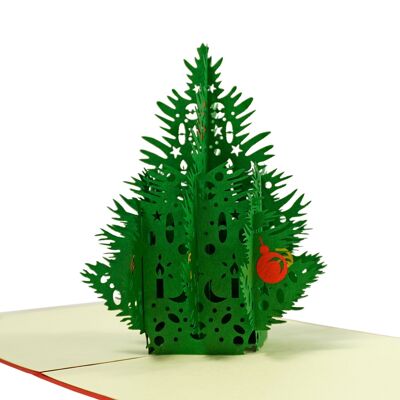 CARTOLINA DI NATALE POP UP 3D