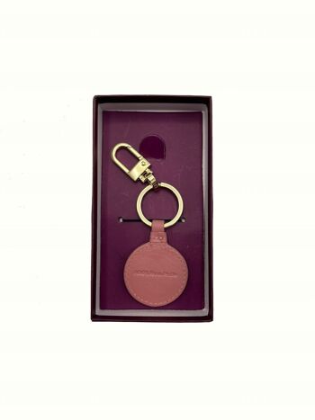 Porte-clés en cuir véritable, Coconuda, art. PCK42/C.425 2