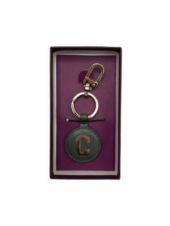 Porte-clés en cuir véritable, Coconuda, art. PCK42/C.425 11