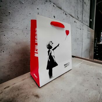 Bourse de cadeaux Banksy (médias) - Ragazza con palloncino rosso 3