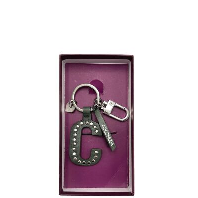 Porte-clés en cuir véritable, Coconuda, art. PCK43/C.425