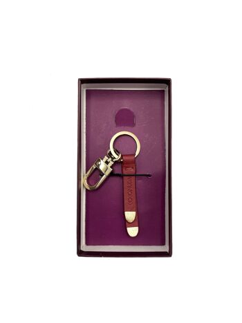 Porte-clés en cuir véritable, Coconuda, art. PCK44/C.425 4