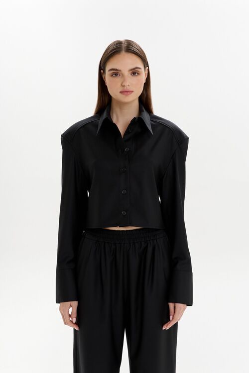 MIRRA CROPPED SHIRT