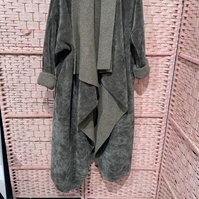 Long Coat with Great Quality, One Size and Plain Colors