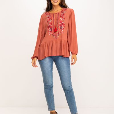 BLUSA RICAMATA IC1070B