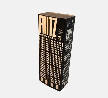 Fritz Metropolis Architecture Mega Aimants pour réfrigérateur (70 pièces) 4
