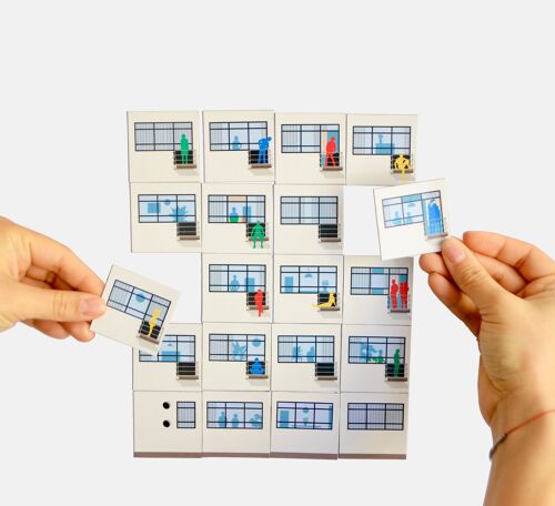 Bauhaus Mega Fridge Magnets Architecture (20+8 pieces)