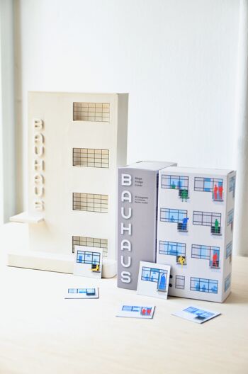 Bauhaus Mega Réfrigérateur Aimants Architecture (20+8 pièces) 3
