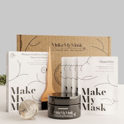 Kit DIY Facile -Masque Capillaire Détox