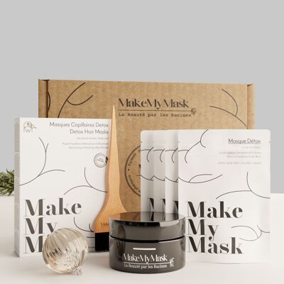 Easy DIY Kit - Detox Hair Mask with Organic Powders