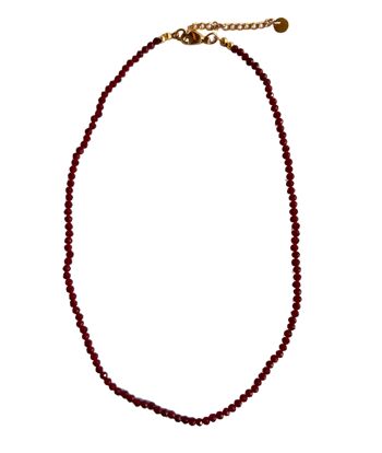 COLLANA SEGESTA À ROSSO BORDEAUX 1