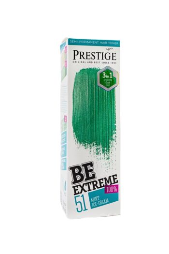 Tonique capillaire semi-permanent crème glacée à la menthe Prestige BeExtreme 1