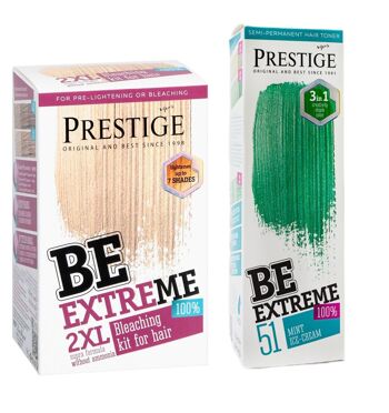 Tonique capillaire semi-permanent crème glacée à la menthe Prestige BeExtreme 3