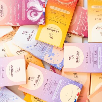 Paquete Descubrimiento de Chocolate Wellness: 43 barritas