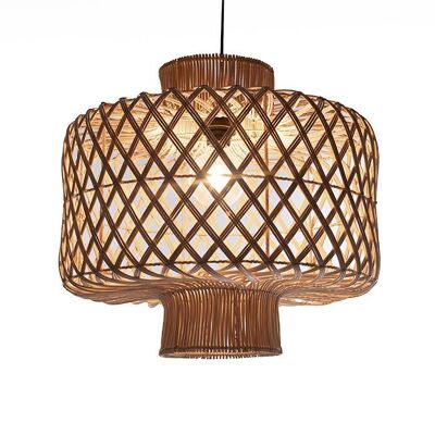 Lampada in rattan caramella 60 cm