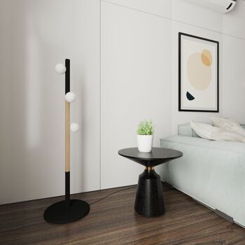 CHROMA Alto | Lampadaire sur pied en bois design 3