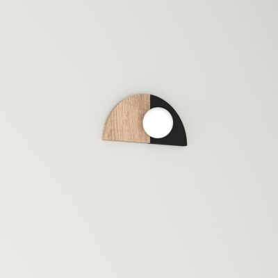 CHROMA-Bogen | Minimalistische Wandleuchte aus Holz