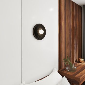 CHROMA Concentric | Applique murale en bois minimaliste 2