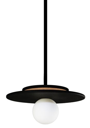 CHROMA Suspension M | Suspension design en bois noir 3